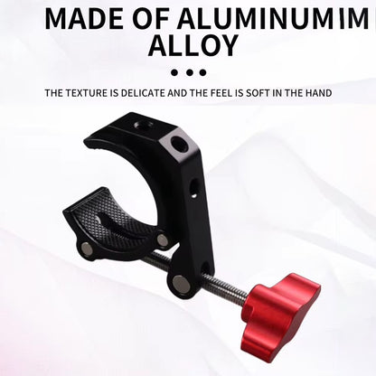 Z076 for DSLR Camera Super Clamp with 1 / 4" Threaded Holes Crab Shaped Camera Clamp Mount