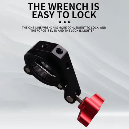 Z076 for DSLR Camera Super Clamp with 1 / 4" Threaded Holes Crab Shaped Camera Clamp Mount