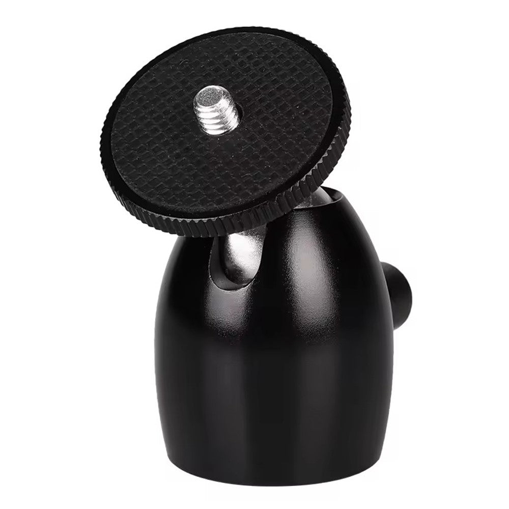Q39 Camera Tripod Mini Ball Head with 1 / 4" Screw Interface Aluminum Alloy Camera Gimbal Adapter