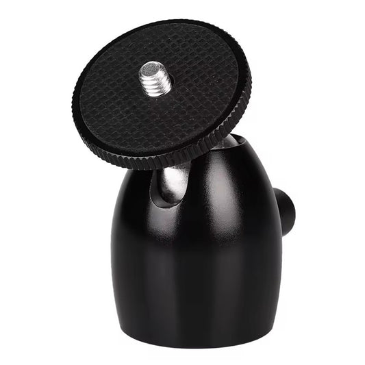 Q39 Camera Tripod Mini Ball Head with 1 / 4" Screw Interface Aluminum Alloy Camera Gimbal Adapter