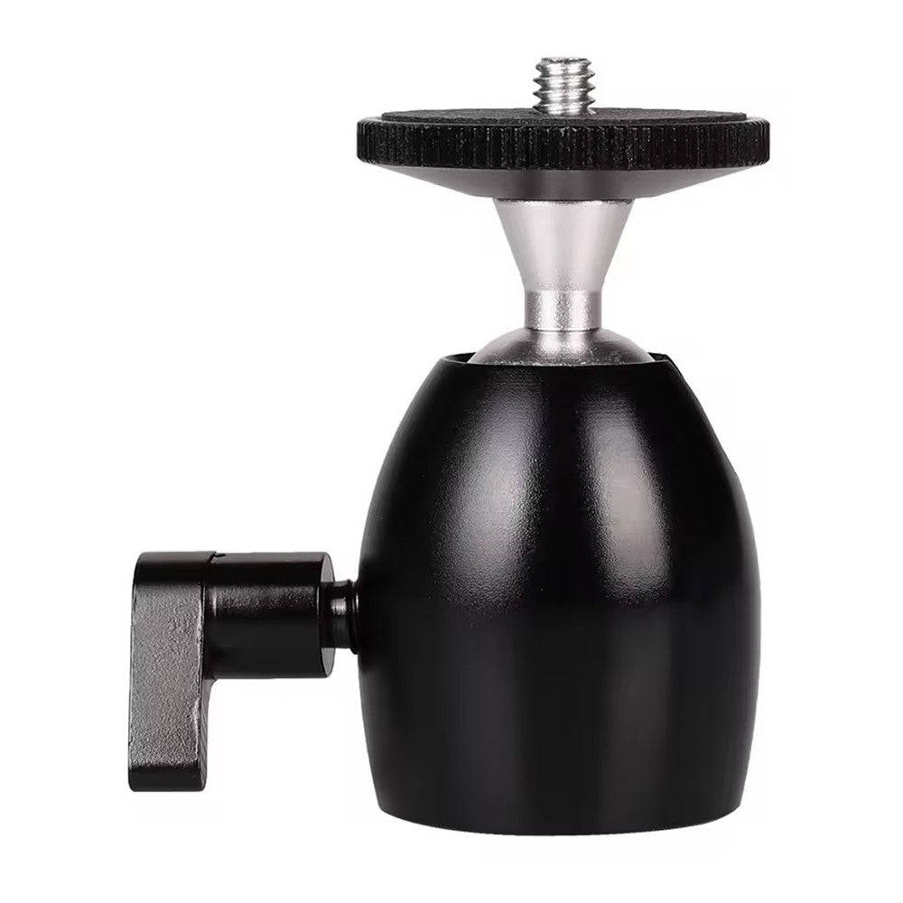 Q39 Camera Tripod Mini Ball Head with 1 / 4" Screw Interface Aluminum Alloy Camera Gimbal Adapter