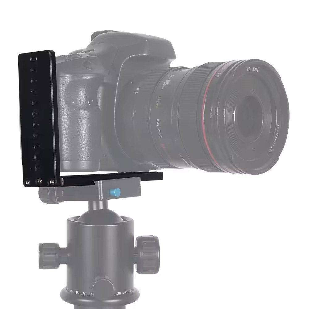 X006 Universal 1 / 4 Inch Screw Mount L-Shape Quick Release Plate for Camera