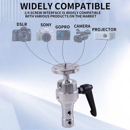 Z058 High Strength Aluminum Alloy Gimbal Bracket Photograph Adapter for Tripod