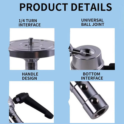 Z058 High Strength Aluminum Alloy Gimbal Bracket Photograph Adapter for Tripod