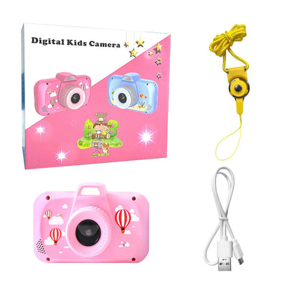 K5 3.5-Inch Screen Kids Camera Children Educational Toy Girl Boy Birthday Christmas Gift with Carrying Rope