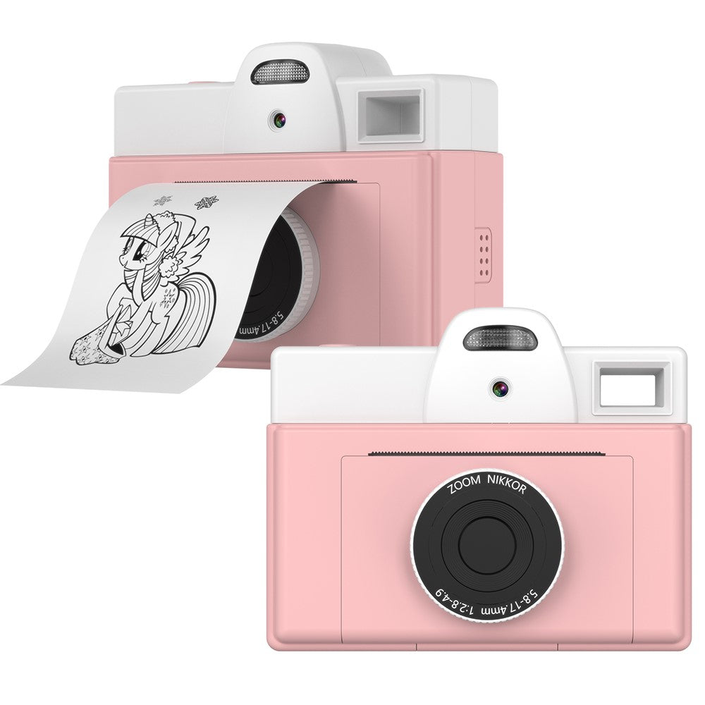 Q8 200 DPI Instant Print Children Digital Camera Mini Inkless Thermal Printer