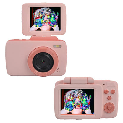KDC-008A 2.4-Inch Screen Children Camera Flip Design Kids Camera Toy Toddler Birthday Gift