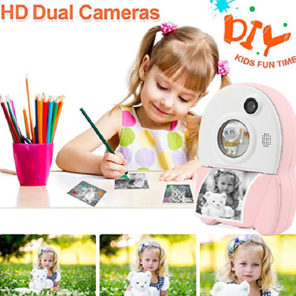 KDC-0013A Children 2.4 inch Screen Toy Camera Instant Photo Printer Mini Printing Device for Kids