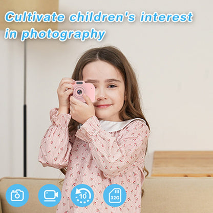 KDC-0025A 2.0 inch Screen HD Kids Camera Toy Dual Lens Digital Camera Video Recorder