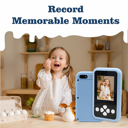 KDC-0027A 2.4-inch Screen Kids Camera Built-In Games Creative Filters Rechargeable HD Digital Camera Toy