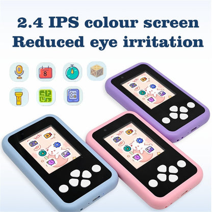 KDC-0027A 2.4-inch Screen Kids Camera Built-In Games Creative Filters Rechargeable HD Digital Camera Toy