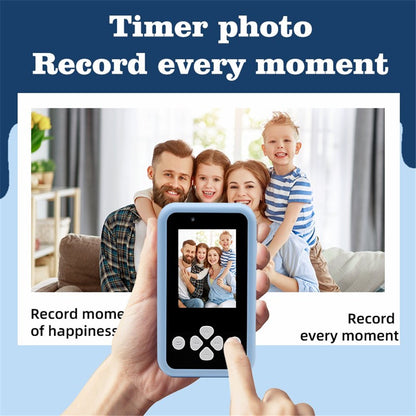 KDC-0027A 2.4-inch Screen Kids Camera Built-In Games Creative Filters Rechargeable HD Digital Camera Toy