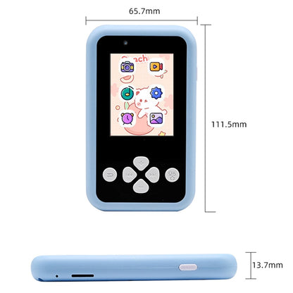 KDC-0027A 2.4 inch Screen Kid's Phone Toy Digital Camera Children Educational Toy (32G TF Card+Card Reader)