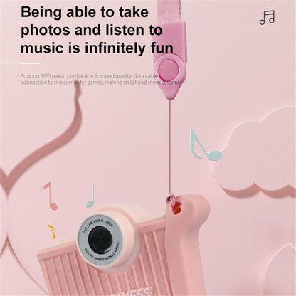 KDC-0026A 2.0 inch Screen Kids Camera Toy HD Dual Lens Camera Video Recorder, 32G TF Card+Card Reader