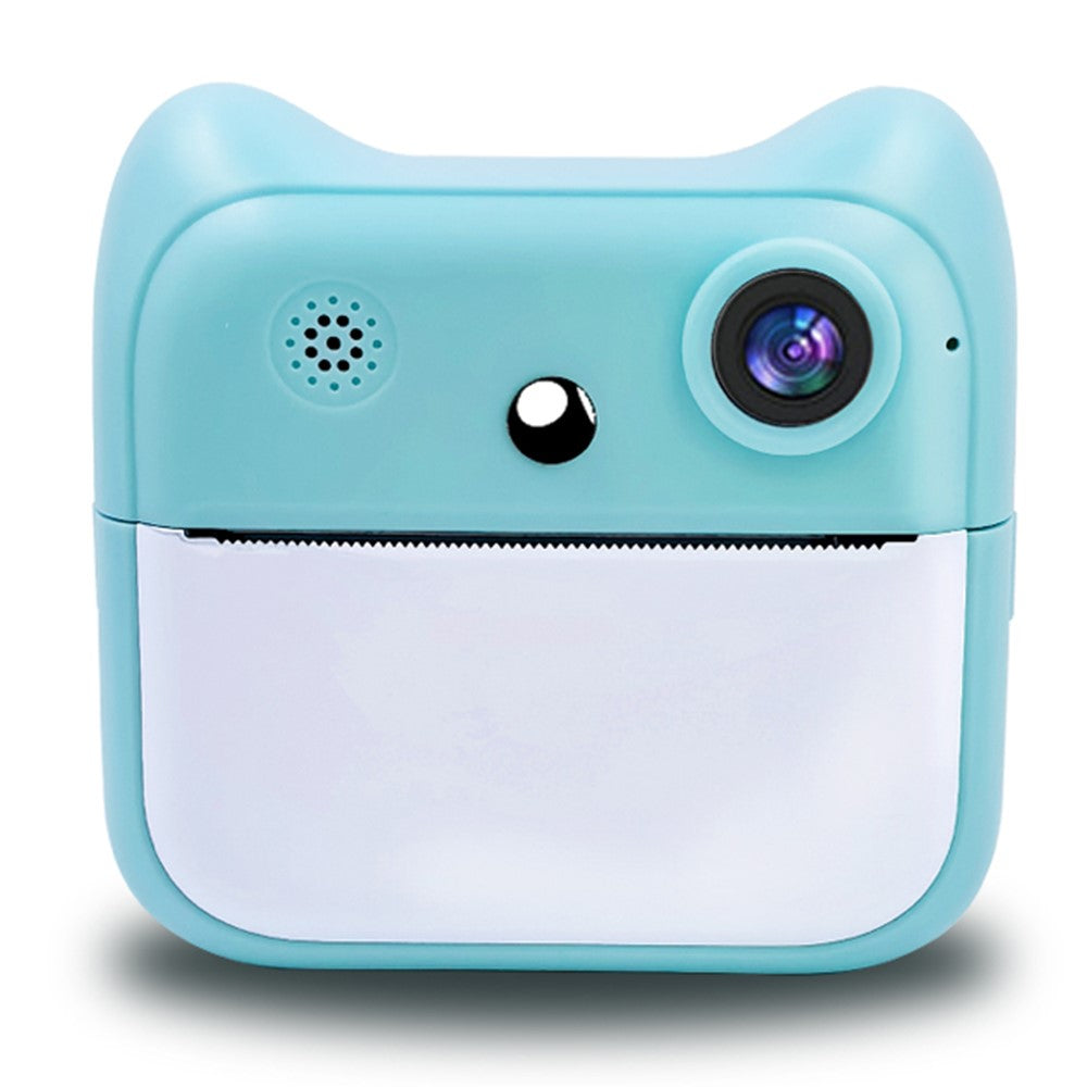 A25 2.4 Inch Kids Instant Print Digital Camera Built-In Games Video Recorder, with 32G TF Card + Card Reader