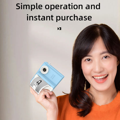 P6 2.8 Inch IPS Screen Kids Instant Print Camera HD Dual Lens Video Recorder Built-In Games