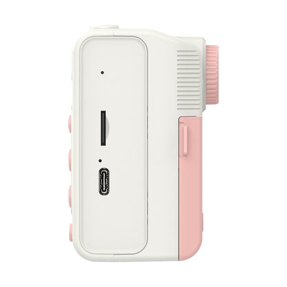 P4 2.8-Inch Kids Instant Print Camera Built-In Games HD Dual Lens Video Recorder, with 32G Memory Card + Card Reader