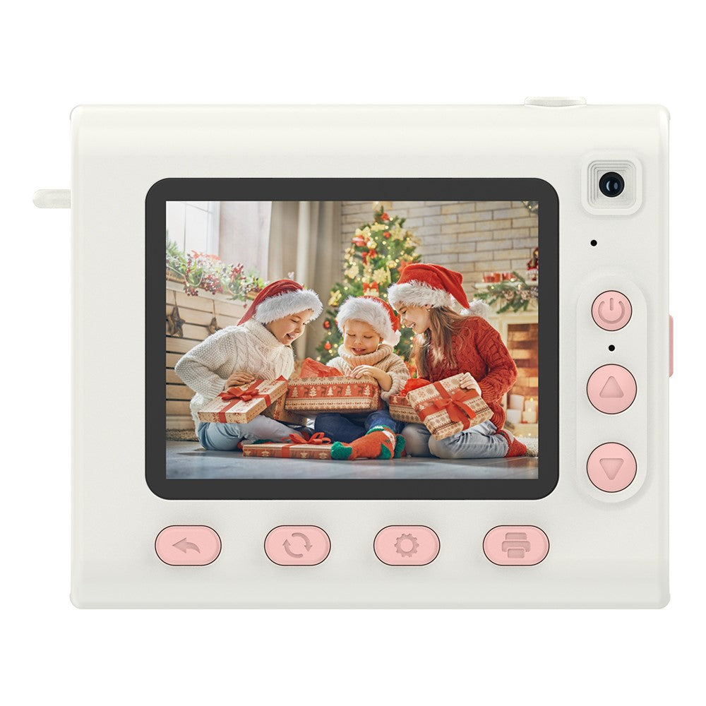 P4 2.8-Inch Kids Instant Print Camera Built-In Games MP3 Player HD Dual Lens Video Recorder