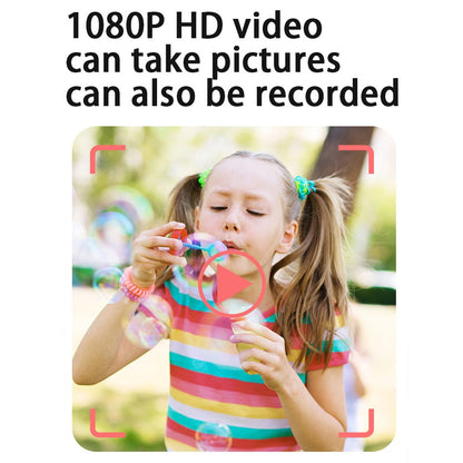 S5 2.4-Inch HD Dual Lens Cartoon Kids Instant Print Camera Built-In Games MP3 Player Video Recorder