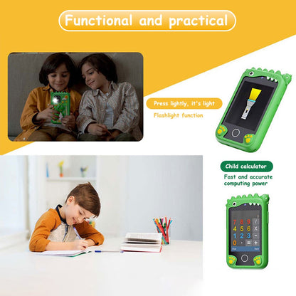 Z10 2.8 Inch Cartoon Animal Dual Lens Touch Screen Kids Camera Toy Phone Built-In Games