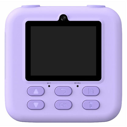 P79 Photo Instant Print Kids Digital Camera Fun Game HD 1080P Dual Lens Camera with 32G Memory Card