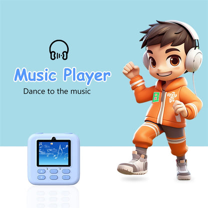 P79 Photo Instant Print Kids Digital Camera Fun Game HD 1080P Dual Lens Camera with 32G Memory Card