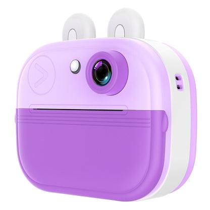 Q9 2.0-inch Screen 48MP HD Instant Camera Kids Thermal Photo Printer with 32G TF Card + Card Reader