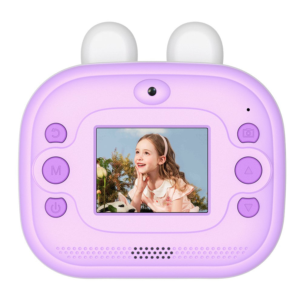 Q9 2.0-inch Screen 48MP HD Instant Camera Kids Thermal Photo Printer with 32G TF Card + Card Reader