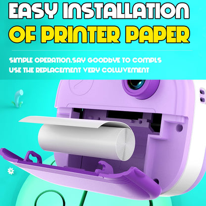 Q9 2.0-inch Screen Children 48MP HD Instant Camera Photo Thermal Printer