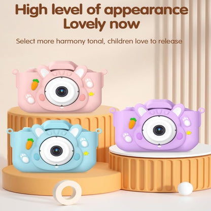x11s Cartoon Rabbit Shaped Kids Camera Toy Children Photo Video Recorder with 32G Memory Card