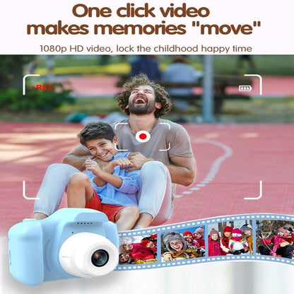 x11s Cartoon Rabbit Shaped Kids Camera Toy Children Photo Video Recorder with 32G Memory Card