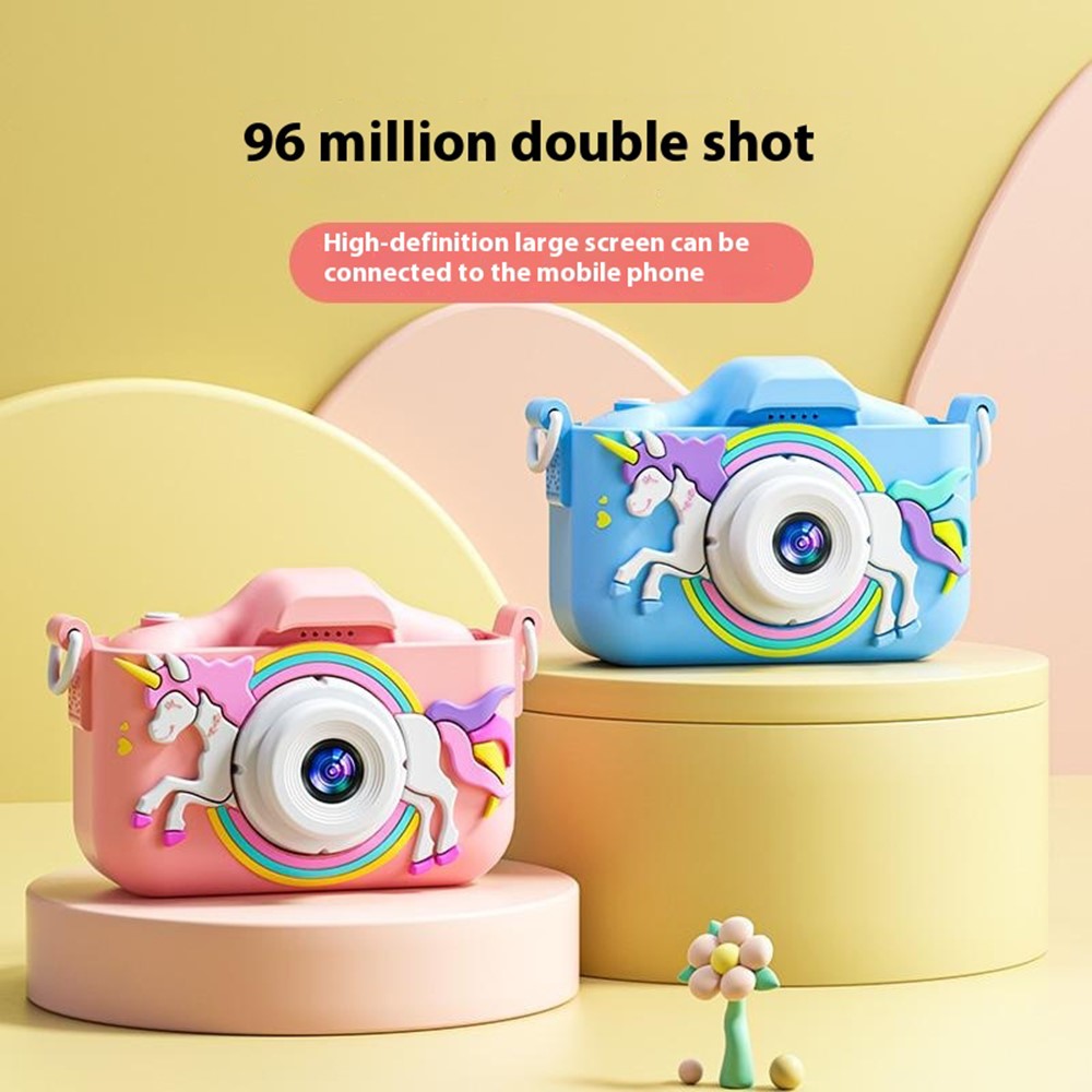 Y20 Cartoon Children Camera Kids Educational Toy Birthday Gift for Kids Toddlers