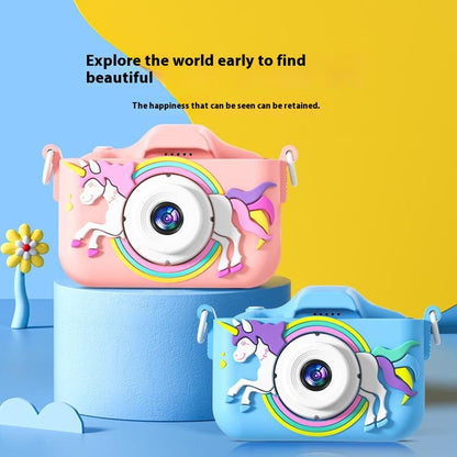 Y20 Cartoon Children Camera Kids Educational Toy Birthday Gift for Kids Toddlers