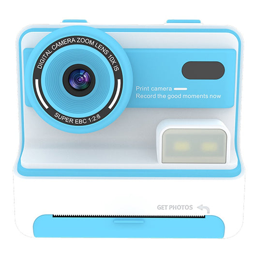 D101 2.4-inch HD Screen Dual Lens Kids Instant Camera Photo Thermal Printer with 32G Memory Card