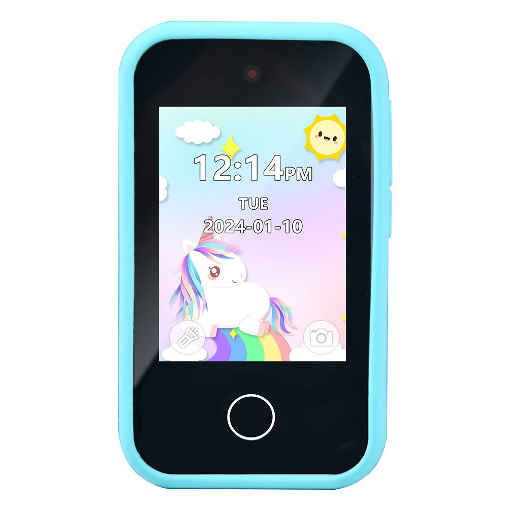 S5 Mobile Shape Kids Camera 2.8-Inch IPS Touch Screen Dual-Camera Camera with 32GB Card + Card Reader