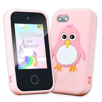 S5 Mobile Shape Kids Camera 2.8-Inch IPS Touch Screen Dual-Camera Camera with 32GB Card + Card Reader