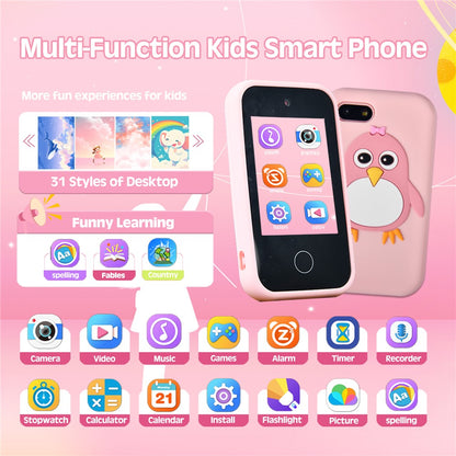 S5 Mobile Shape Kids Camera 2.8-Inch IPS Touch Screen Dual-Camera Camera