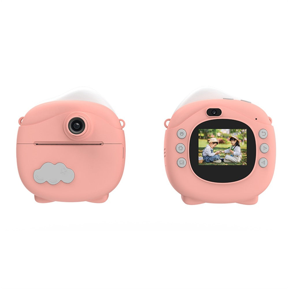 D10 2.0-inch IPS Screen Kids Camera Instant Print 1080P Digital Camera Toy with Printing Paper