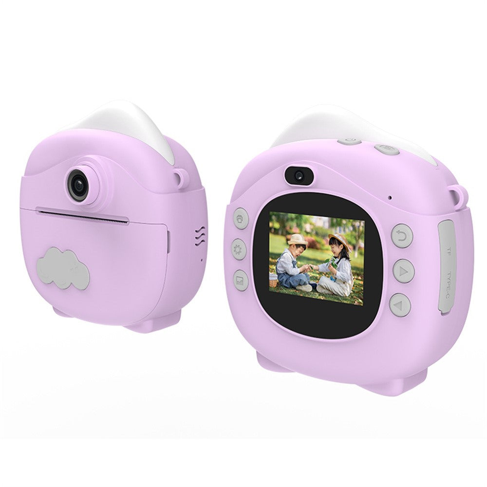 D10 2.0-inch IPS Screen Kids Camera Instant Print 1080P Digital Camera Toy with Printing Paper