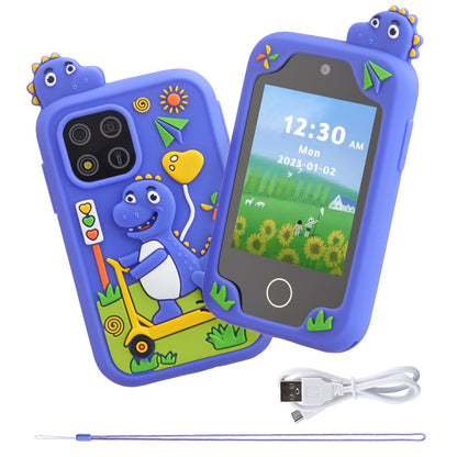 Z10S 2.8-inch Touch Screen Kids Toy Phone Camera Dual Lens Alarm Clock Video Recorder