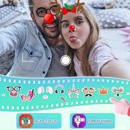 Z10S 2.8-inch Touch Screen Kids Toy Phone Camera Dual Lens Alarm Clock Video Recorder