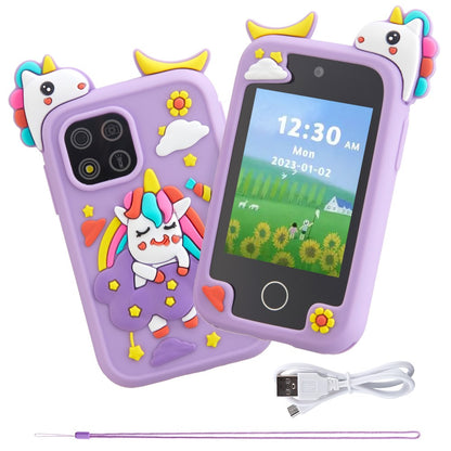 Z10S 2.8-inch Touch Screen Kids Toy Phone Camera Dual Lens Alarm Clock Video Recorder