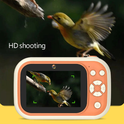 P1S HD Kids Camera 3.5-inch Inkless Print Camera 1080P Portable Cute Mini Camera Support MP3