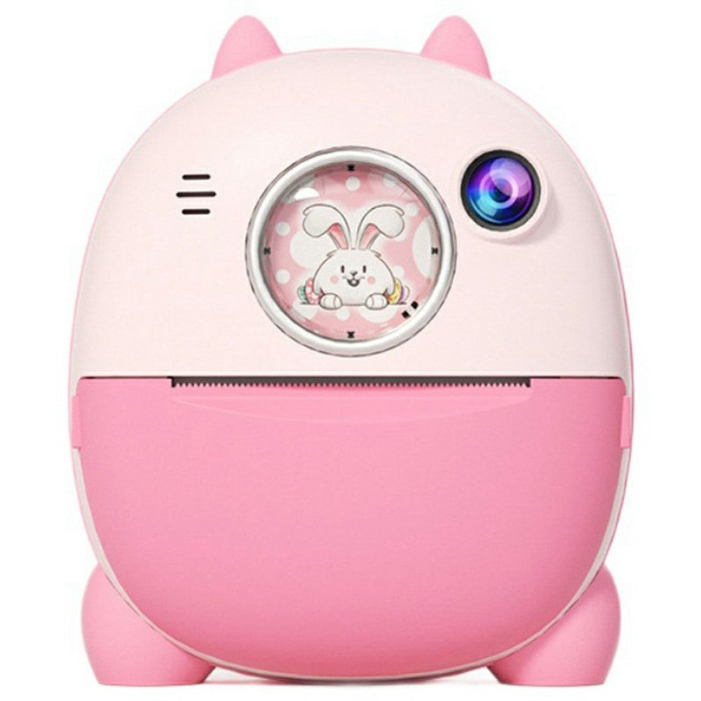 FB-001B HD Dual Lens 2.4 Inch Instant Print Camera with Built-In Games 10x Zoom Kids Camera