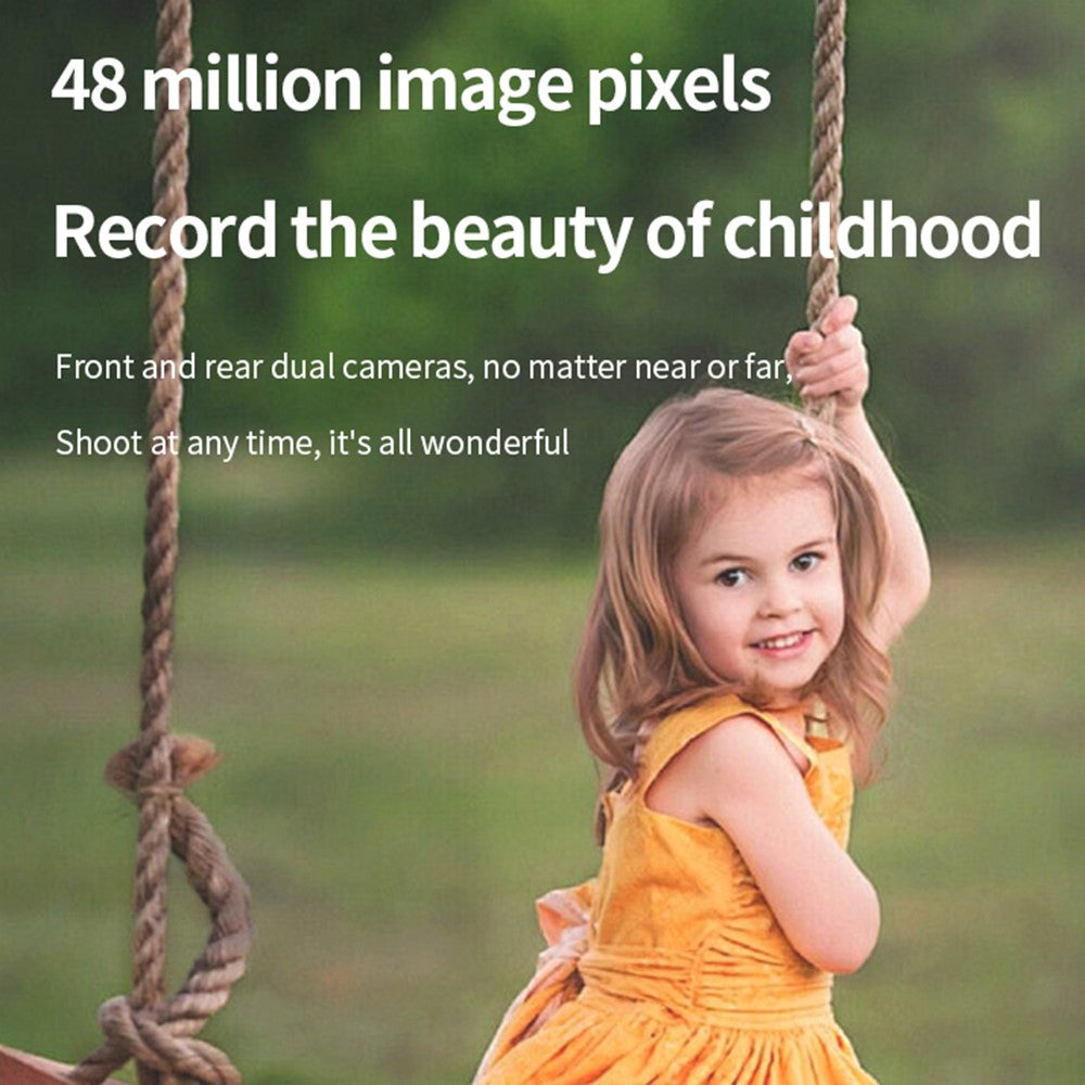 D3 Kids Instant Print Camera 3.0 Inch Screen 1080P Video Photo Digital Camera Birthday Gift