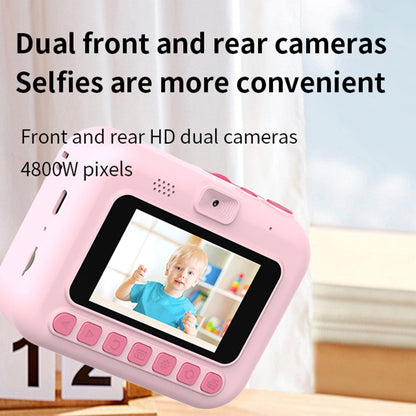 D3 Kids Instant Print Camera 3.0 Inch Screen 1080P Video Photo Digital Camera Birthday Gift