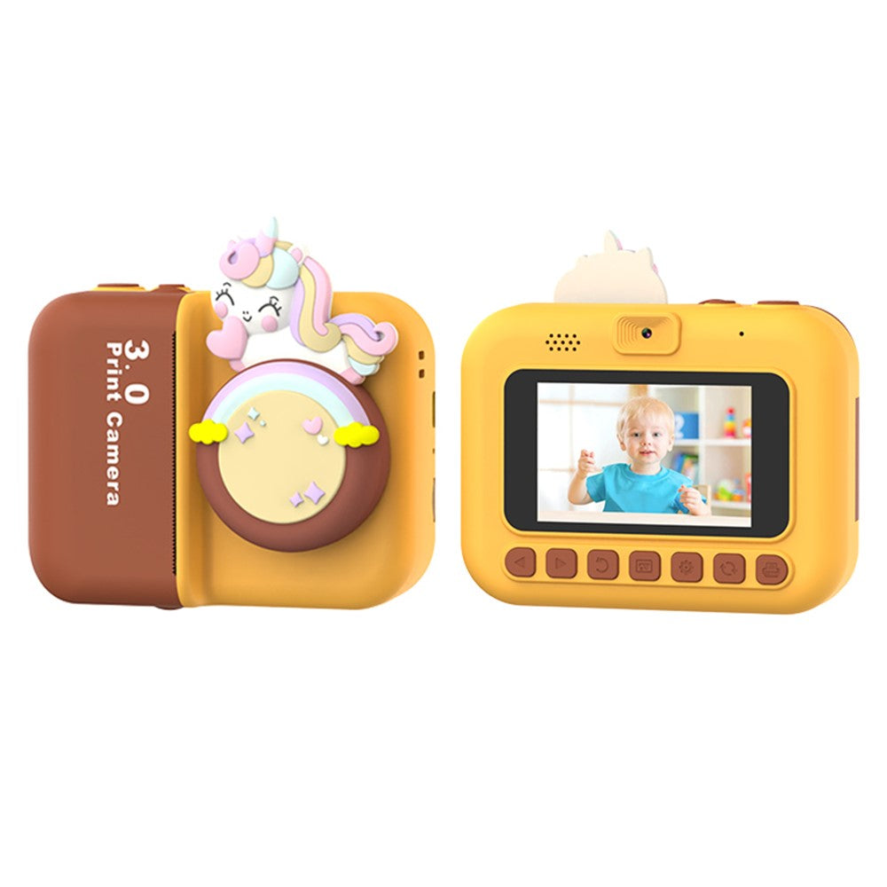 D3 Kids Instant Print Camera 3.0 Inch Screen 1080P Video Photo Digital Camera Birthday Gift