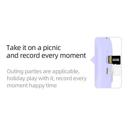 P2 2.4-inch IPS Screen Children Camera Thermal Printer Camera WiFi Printing Camera Support TF Card Storage