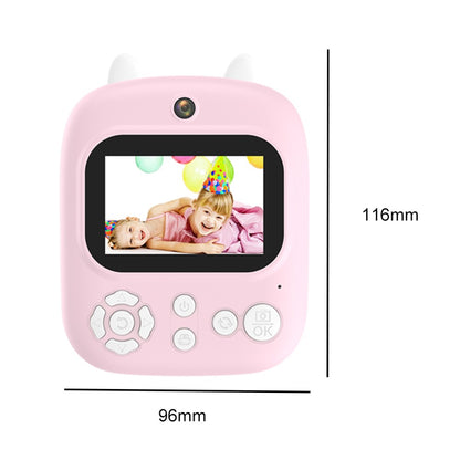 P2 2.4-inch IPS Screen Children Camera Thermal Printer Camera WiFi Printing Camera Support TF Card Storage