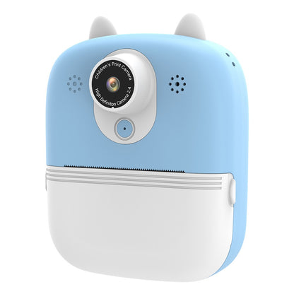 P2 2.4-inch IPS Screen Children Camera Thermal Printer Camera WiFi Printing Camera Support TF Card Storage